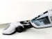 Steelstofzuiger 2 in 1 met oplaadbare batterij, 14,4 V, wit
