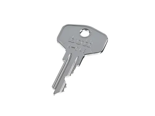 Reservesleutel,V. Ladekast,Messing,Glansvernikkeld