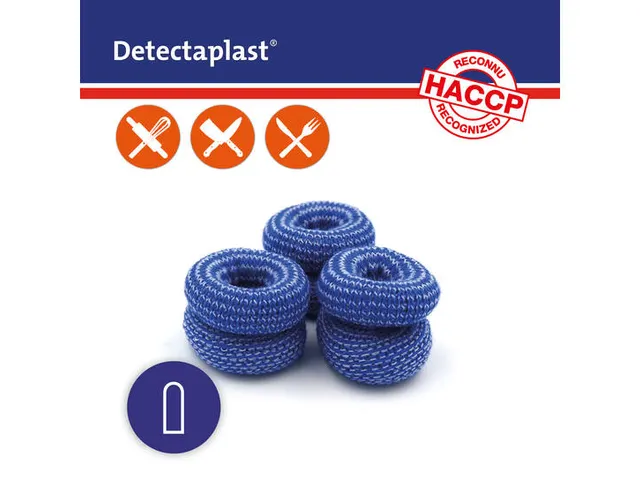 Detectaplast Vingerlingen Textiel Large Blauw