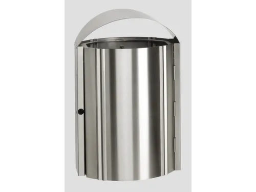 Wandafvalbak RVS 50 liter HxB 790x480mm binnenbak verzinkt
