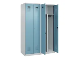 PBM-locker,HxBxD 1850x1200x500mm,4vak,vak B 300mm,cil.-slot