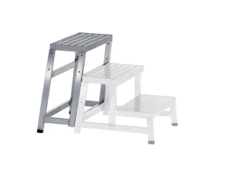 Werkbordes Aanbouwmodule D Aluminium H 600Mm Traanplaat - 1
