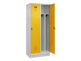 locker voor scheiding van kleding,HxBxD 1950x800x500mm,2vak - 1