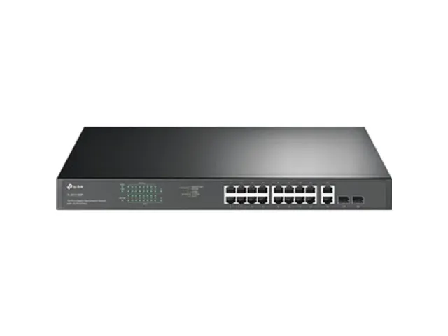 18-Poorts Gigabit Rackmount Switch with 16-poorts PoE