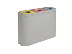 afvalverzamelstation,3x45l,HxBxD 755x1100x385mm,3opening(en)
