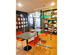 Hygiënescherm Djois oprolbaar 2x1m transparant