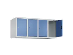 opzetkast,v. locker,4vak.,vak B 300mm,HxBxD 500x1200x500mm