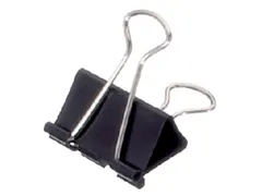 Papierklem MAUL 213 Foldback 32mm capaciteit 13mm zwart
