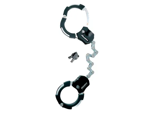 Handboeisloten Masterlock Street Cuff 55 cm zwart
