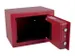 Kluis Pavo mini elektronisch 230x170x170mm rood