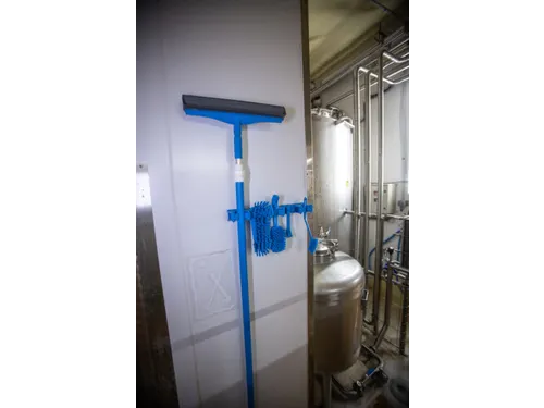 Vikan hygiënisch Hi-Flex ophangsysteem 2 haken blauw 420mm
