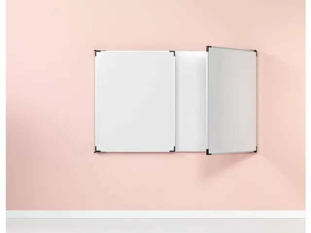 Projectiebord Vijfvlaks 120x192cm 16:10 mat wit Extraflat touch finger