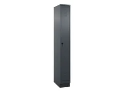 locker,HxBxD 1950x250x500mm,1vak,vak B 250mm,draaigrendel,sokkel