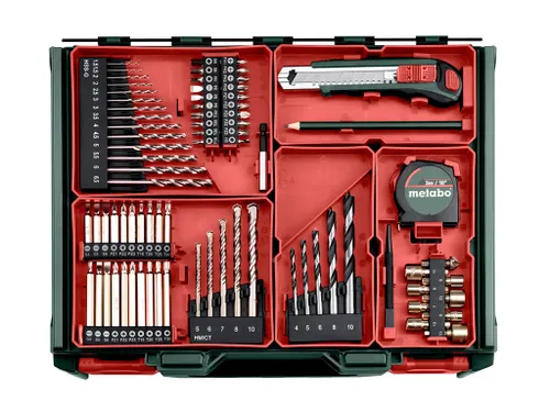 Accu-klopboormachine set 18V 2 x 2AH Li-Power, Acculader SC 30, Kunsts