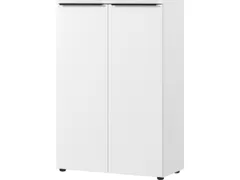 dossierkast,HxBxD 120x810x400mm,2xhouten vloer,3ordnerhoogte,romp wit