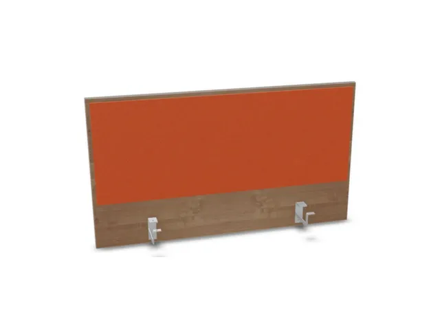 opzetpaneel,v. bureau,aanbouw achter,B 1000mm,NT-cherry,BN3012-oranje