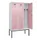 locker voor scheiding van kleding,HxBxD 2120x1200x500mm,3vak