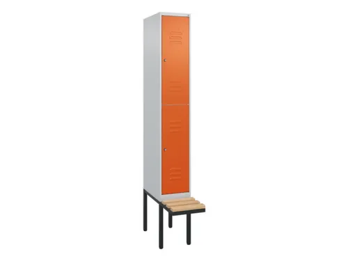 Dubbeldekse dekenkist,HxBxD 2120x300x815mm,1x2vak.,vak B 300mm