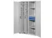 verticale kast,HxBxD 1950x1000x600mm,deur m. perforaties,RAL5010