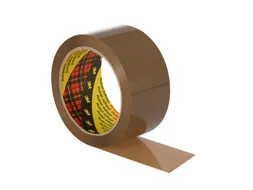 Verpakkingstape Scotch 371 50mmx66m bruin PP 6 rollen
