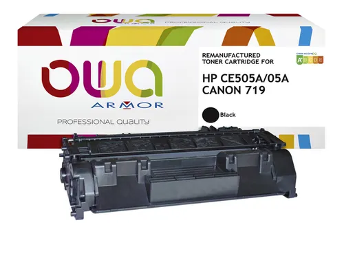 Tonercartridge OWA alternatief tbv HP CE505A zwart