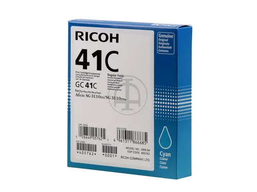 Inktcartridge Ricoh Gc-41 Cyaan