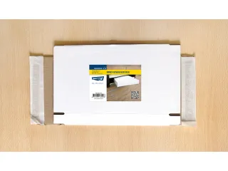 Brievenbusdoos Raadhuis A5+ 255x165x28mm wit 650grs duplex - 2