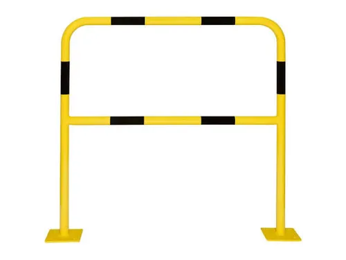 beschermbeugel,v. binnen,HxB 1000x1500mm,staal,geel/zwart