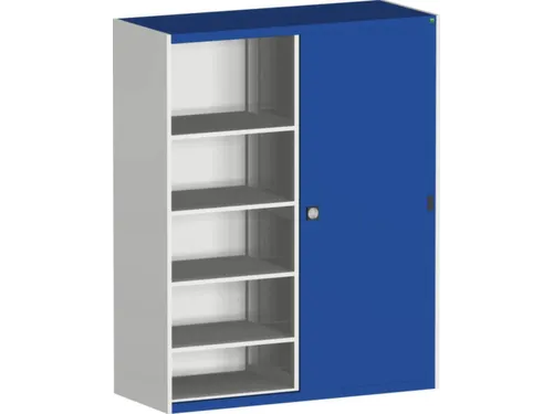 schuifdeurkast 2000x1600x650mm stalen scheidingswand Ral7035 Ral5010