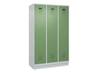 locker voor scheiding van kleding,HxBxD 1950x1200x500mm,3vak - 2