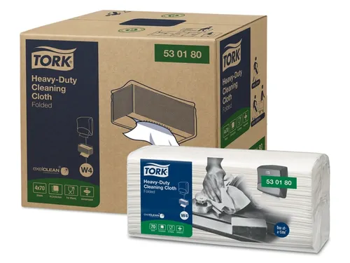 Tork 530180 W4 Heavy Duty Reinigingsdoeken 1-Laags 280 Stuks