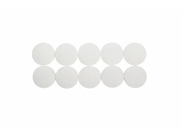 Magneet MAUL Solid 38mm 2500gr wit 10 stuks