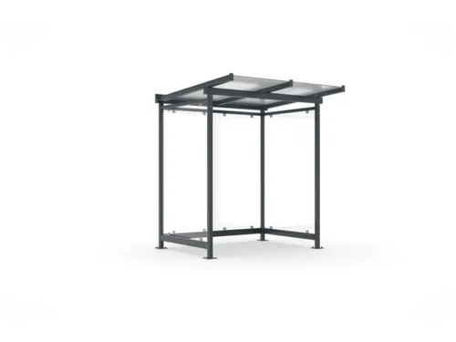 overkapping,v. personen,HxBxD 2600x2230x1510mm,wanden EVG,dak GVG