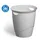 Afvalbak ECO 16 Liter rond Grijs