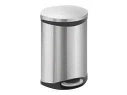 Pedaalemmer Shell Bin 10 Liter Mat RVS