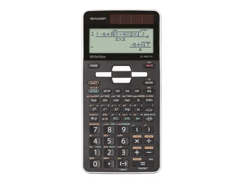 Calculator Sharp ELW531TGWH wit wetenschappelijk write view