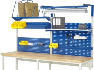opbouwelement,v. werkbank,HxBxD 1380x2500x2500mm,draagverm. 100kg - 2