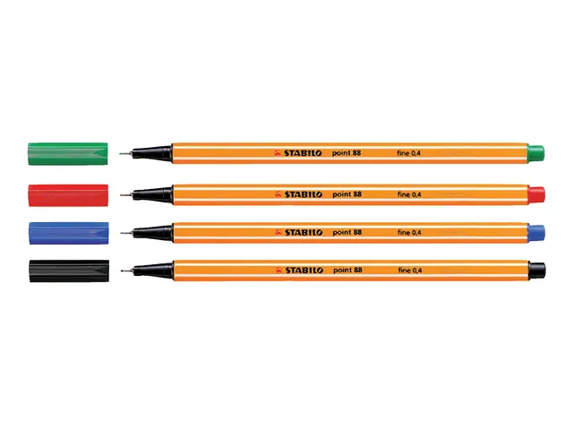 Fineliner STABILO point 88/36 smaragd groen 0.4mm
