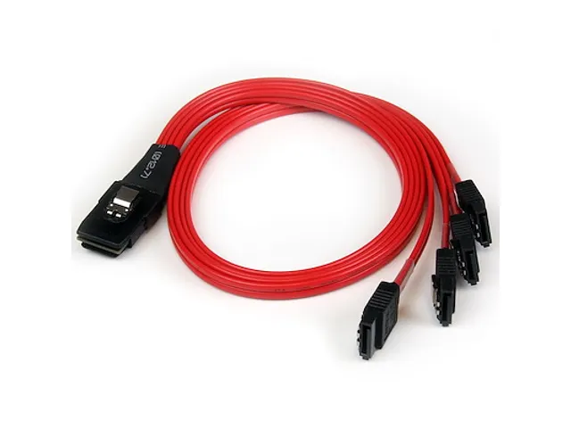 Kabel SAS int. 36pin-Mini SAS 36pin 1m - This 1m mini SAS cable SFF