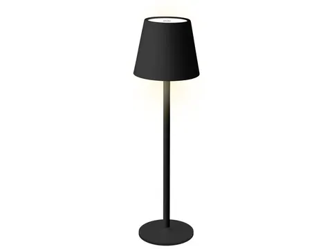 Lampe de table Lumineo LED rechargeable steady extérieur noir