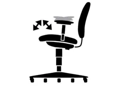 Set 4D armpads voor NPR bureaustoel