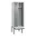 locker met bank,voor scheiding van kleding,HxBxD 2120x600x815mm,2vak