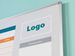 Whiteboard Bedrukt Eigen Ontwerp 120x200cm Softline 8mm alu-profiel - 8