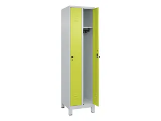 locker,HxBxD 1950x500x500mm,2vak,vak B 250mm,draaigrendel,voeten - 2
