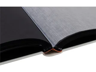 Fotoalbum Exacompta 29x32cm 60 zwarte pagina's Néo Déco wit - 7
