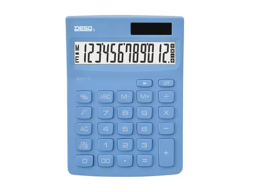 Rekenmachine Desq Compact sky blue