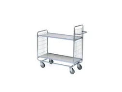 etagewagen,draagverm. 200kg,2etage(s),laadvl. LxB 1000x425mm,houtetage