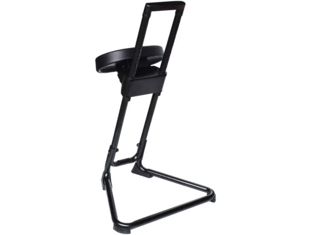 siège assis-debout inclinable mousse PU-siège standard noir