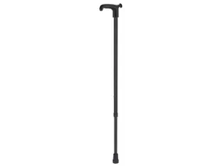 Wandelstok Able2 soft recht handvat zwart - 2