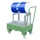 verrijdbare opvangbak,v. 1x60l vat,opvangvol. 61l,HxBxD 1075x500x940mm